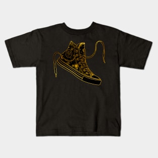 Libra high tops - Gold Kids T-Shirt